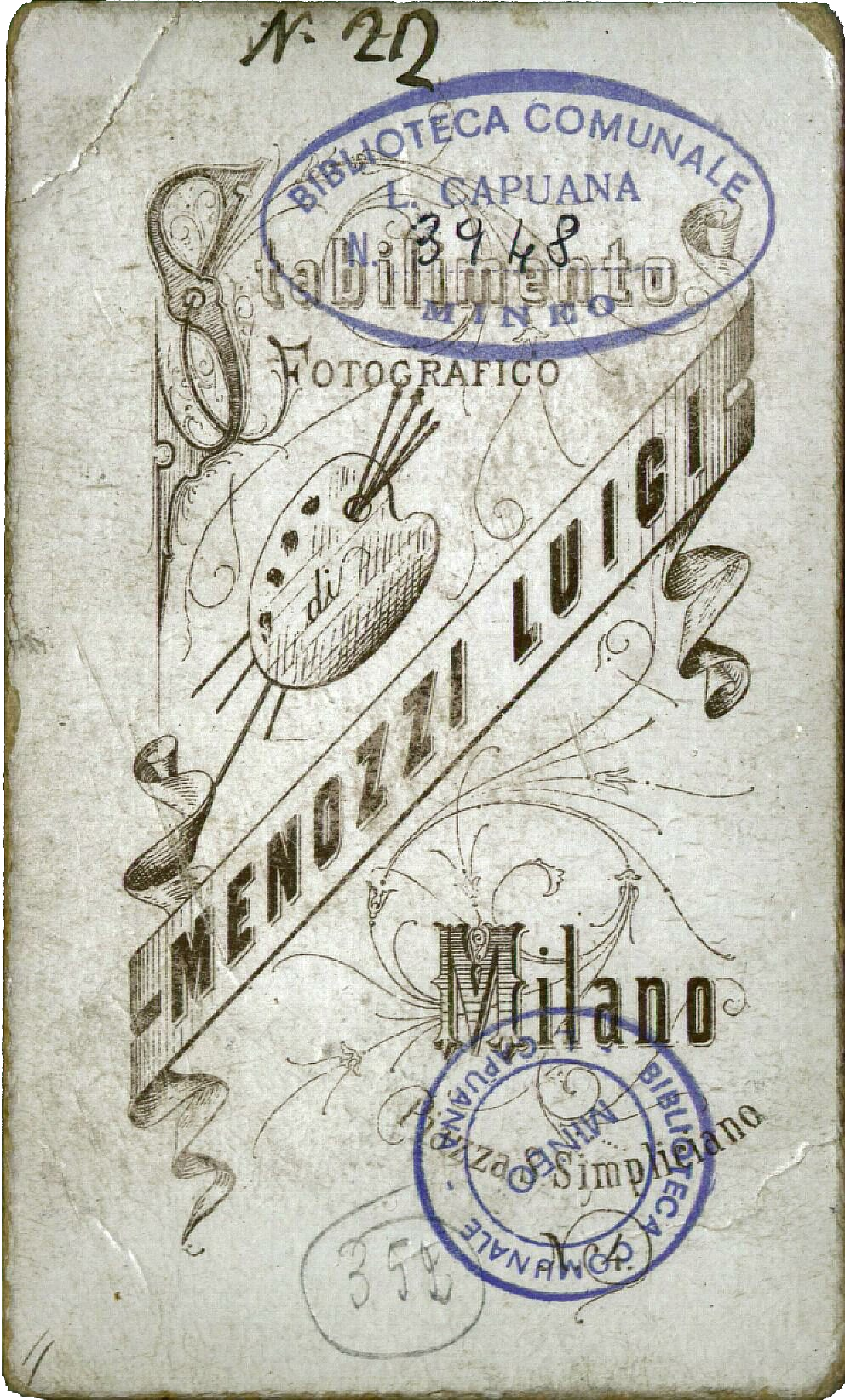 Luigi Capuana finto morto retro