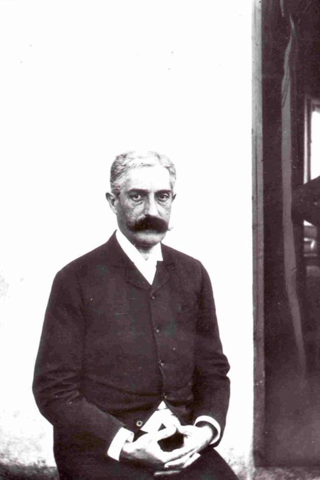 Verga, Giovanni   Autoritratto di Giovanni Verga. 1887