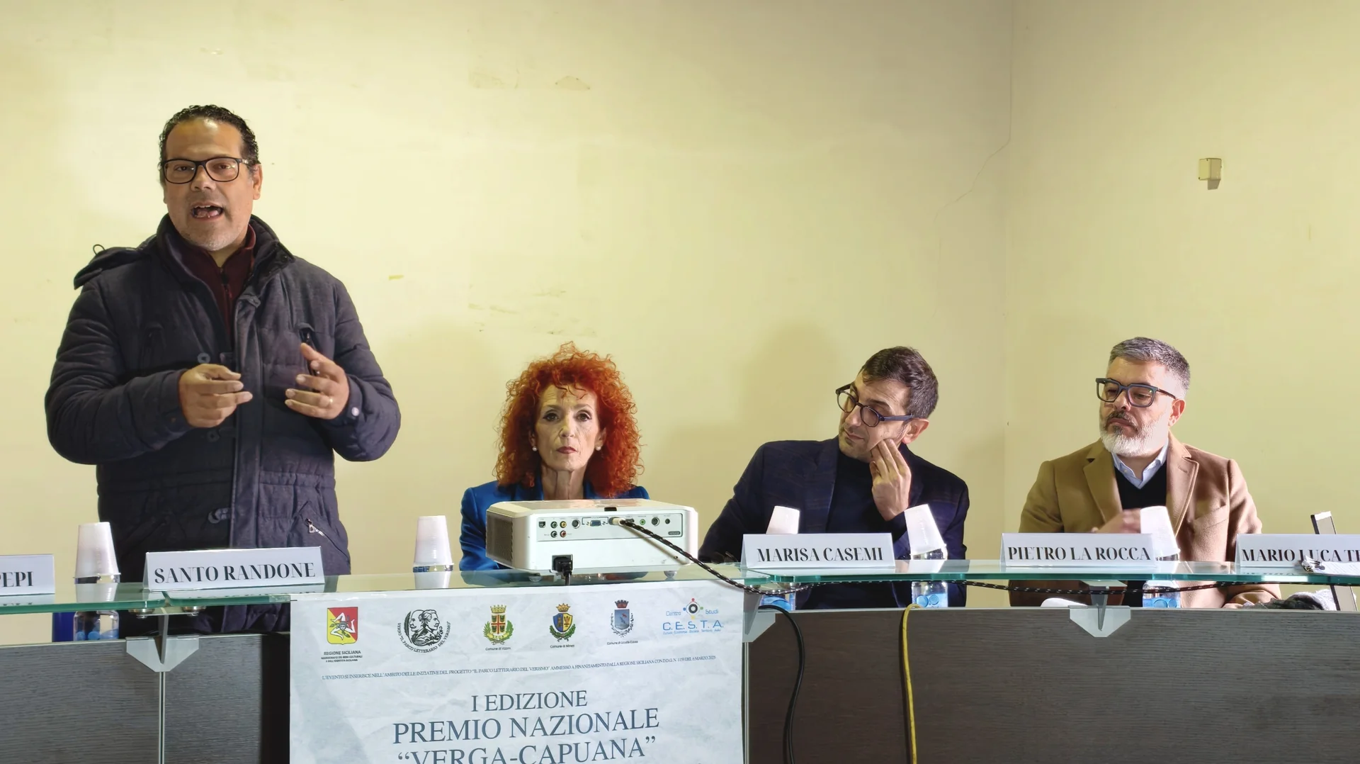 Grande successo per la I Edizione del Premio Nazionale "Verga-Capuana" Premiata la poesia "Giaciglio rosso" nella cerimonia di Licodia Eubea