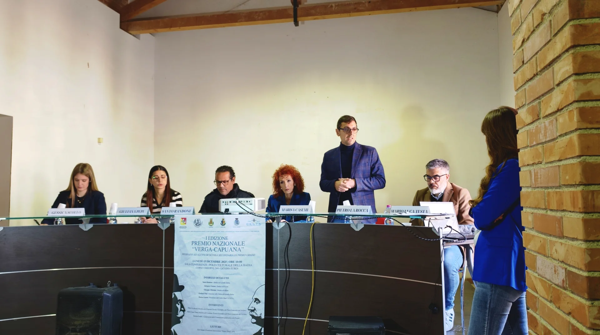 Grande successo per la I Edizione del Premio Nazionale "Verga-Capuana" Premiata la poesia "Giaciglio rosso" nella cerimonia di Licodia Eubea