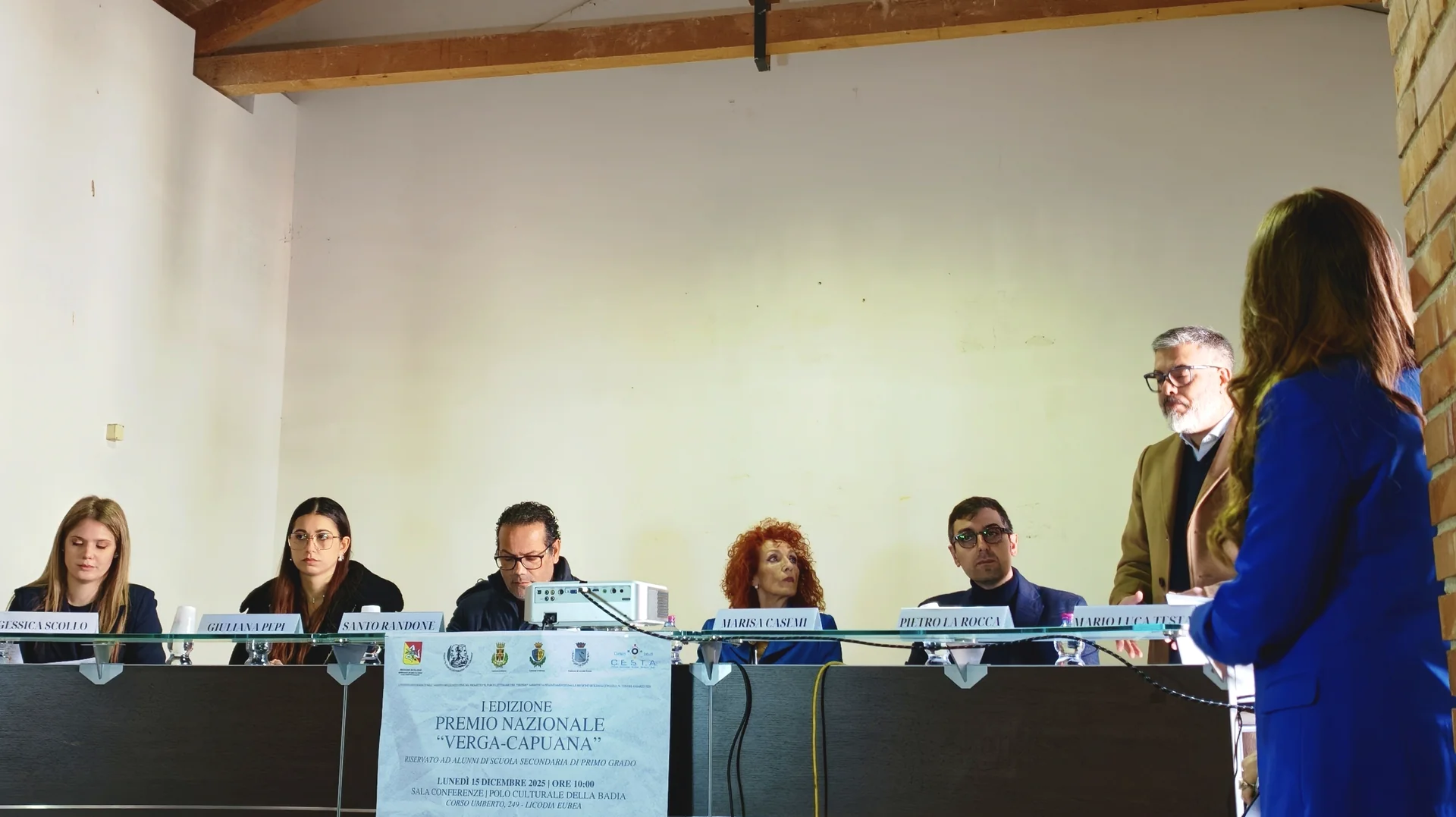 Grande successo per la I Edizione del Premio Nazionale "Verga-Capuana" Premiata la poesia "Giaciglio rosso" nella cerimonia di Licodia Eubea