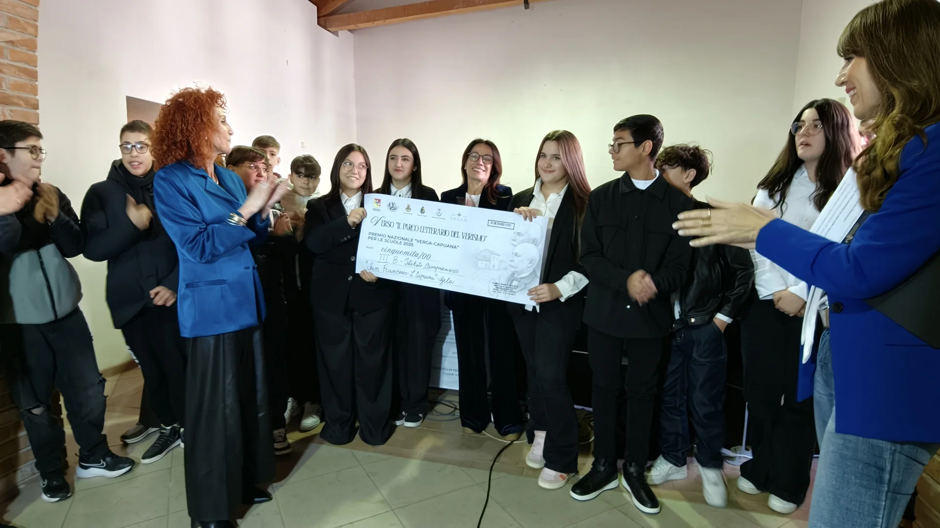 Grande successo per la I Edizione del Premio Nazionale "Verga-Capuana" Premiata la poesia "Giaciglio rosso" nella cerimonia di Licodia Eubea