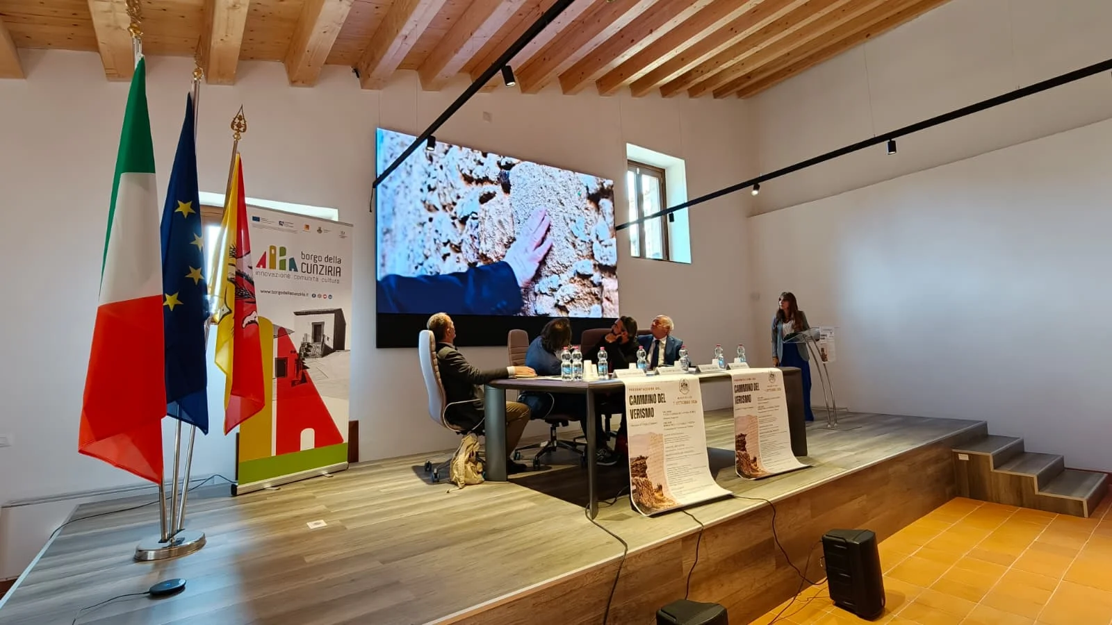 Cammino del Verismo inaugurato: 110 chilometri sulle tracce di Verga e Capuana tra sei Comuni