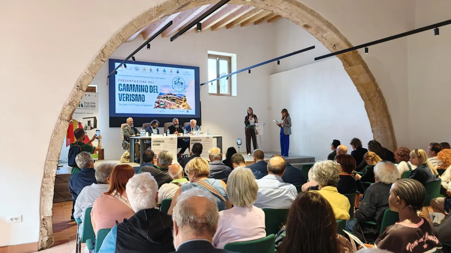 Cammino del Verismo inaugurato: 110 chilometri sulle tracce di Verga e Capuana tra sei Comuni