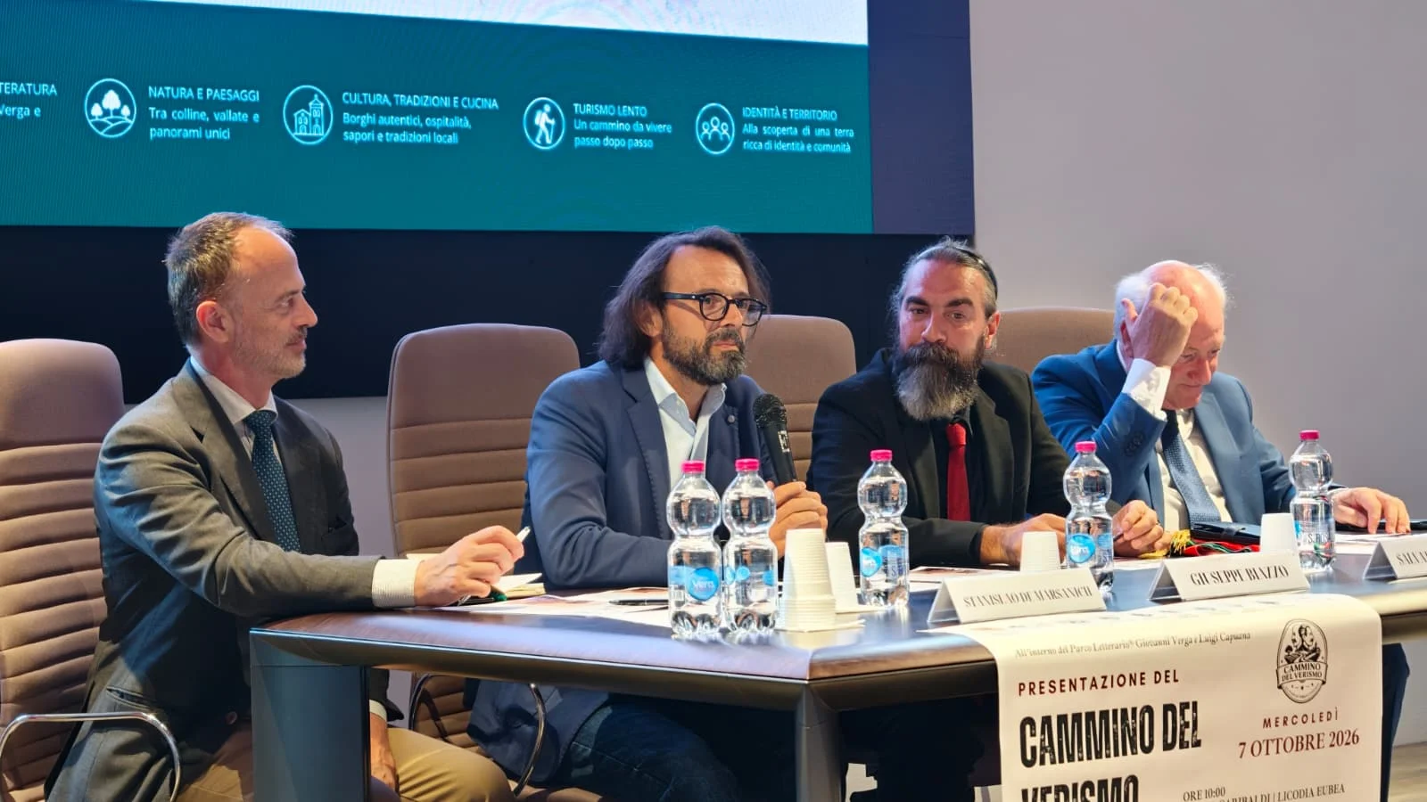 Cammino del Verismo inaugurato: 110 chilometri sulle tracce di Verga e Capuana tra sei Comuni