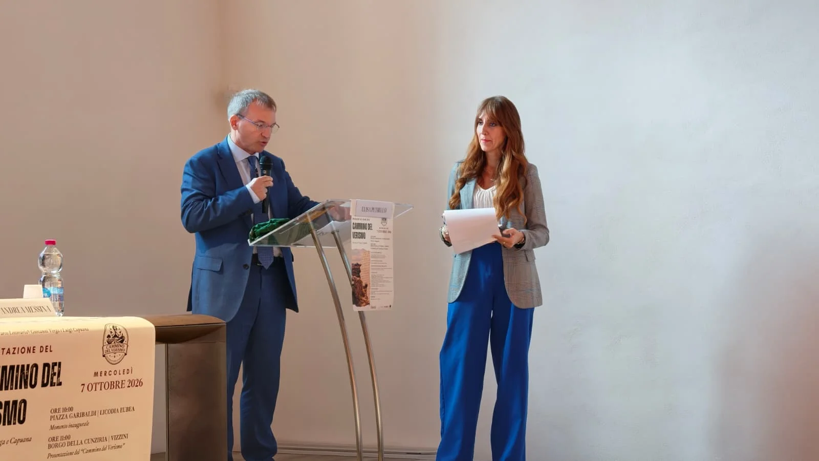 Cammino del Verismo inaugurato: 110 chilometri sulle tracce di Verga e Capuana tra sei Comuni