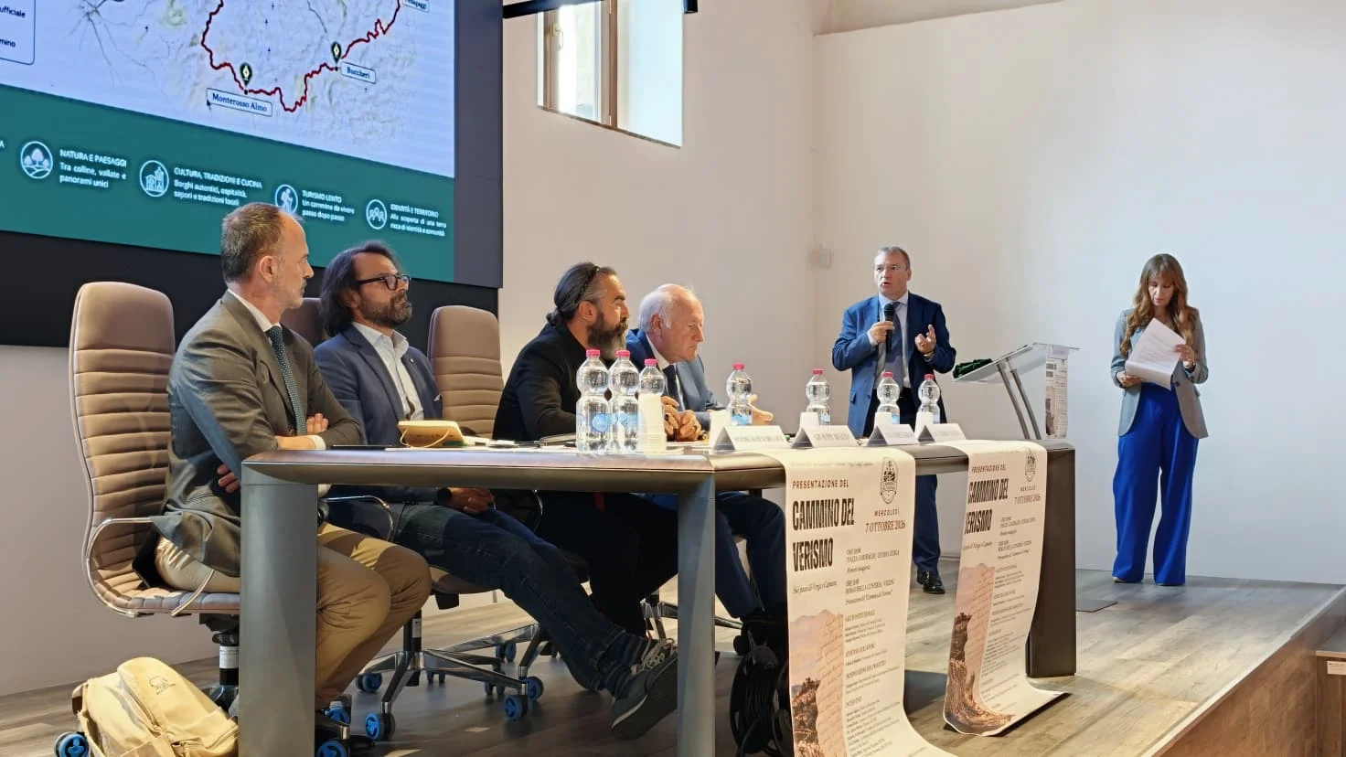 Cammino del Verismo inaugurato: 110 chilometri sulle tracce di Verga e Capuana tra sei Comuni