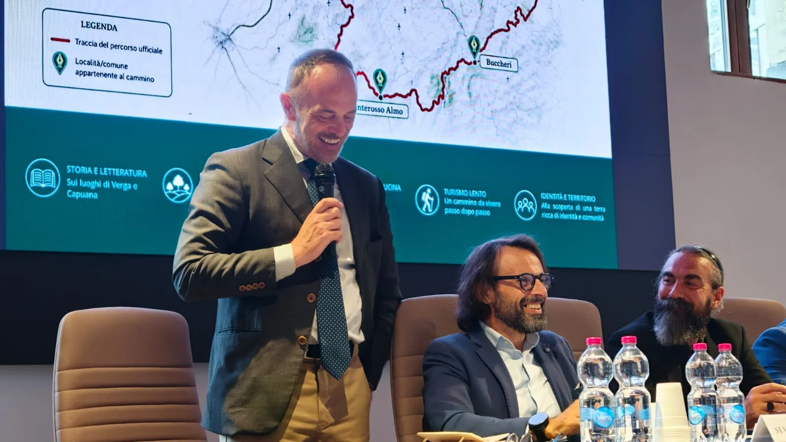 Cammino del Verismo inaugurato: 110 chilometri sulle tracce di Verga e Capuana tra sei Comuni