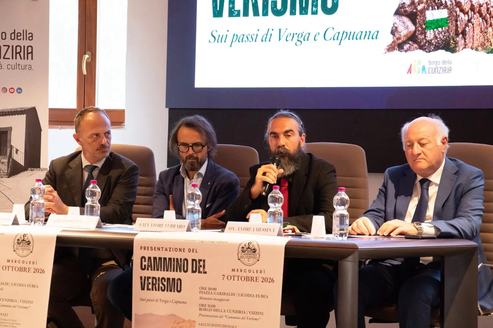 Cammino del Verismo inaugurato: 110 chilometri sulle tracce di Verga e Capuana tra sei Comuni