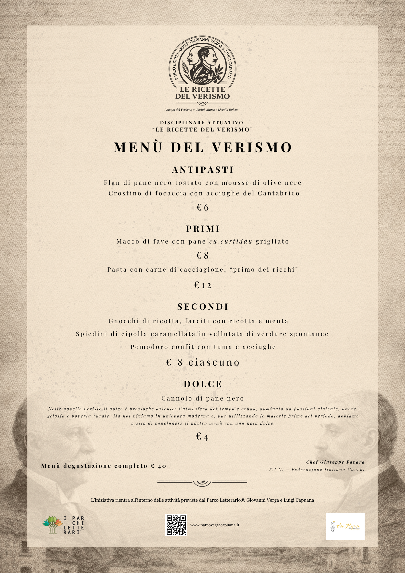 Menu Cosi Priziusi