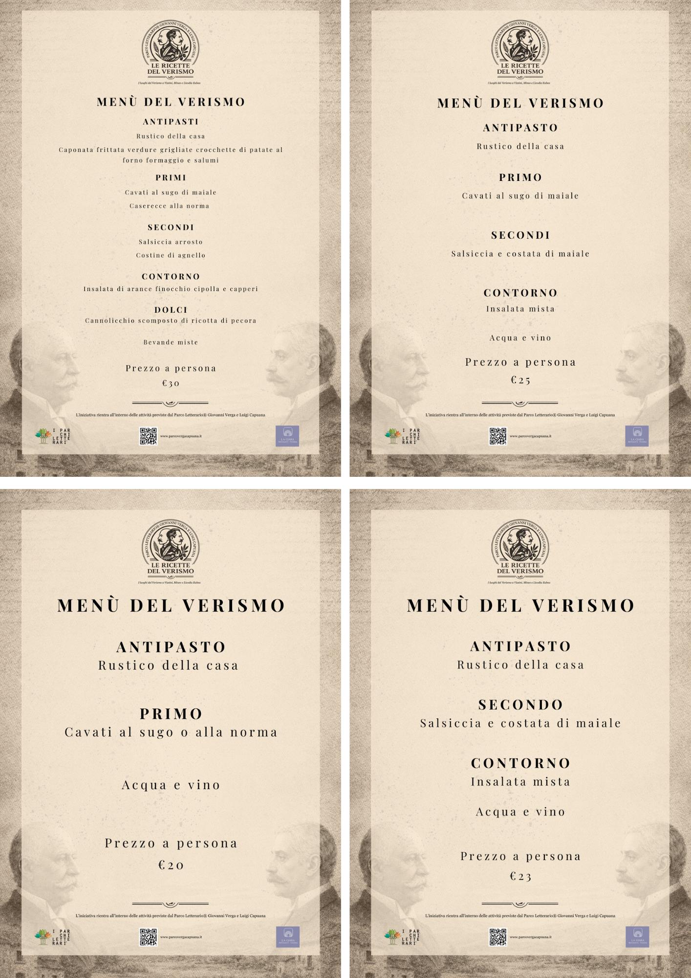 Menu Ristorante La Giara